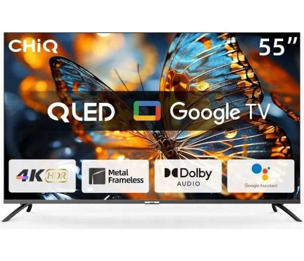 ChiQ U55QM8V QLED 4K GOOGLE TV HDR10 - 1257121 - zdjęcie